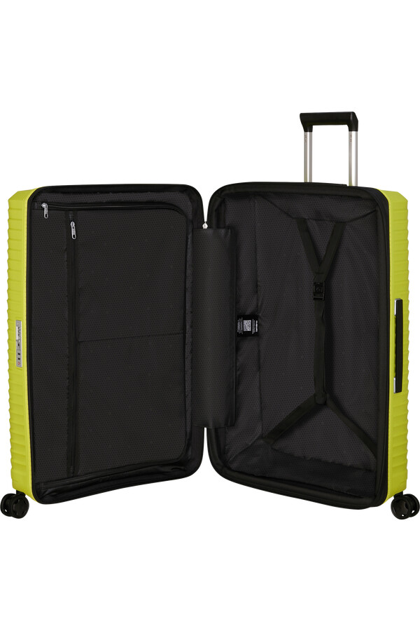 upscape spinner uitbreidbaar 4 wielen 75 cm limegroen