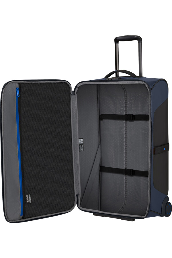 ecodiver reistas met wielen 67 cm blue nights