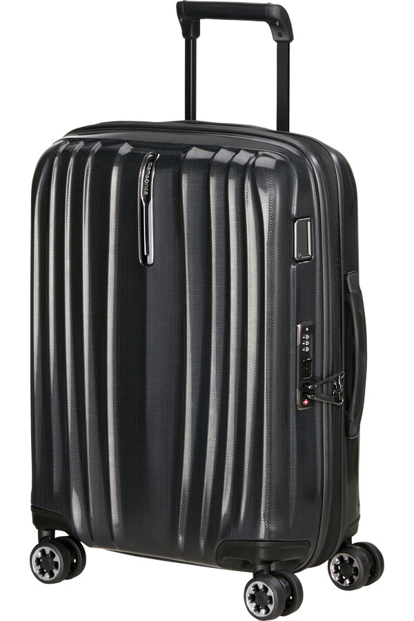 nexis spinner uitbreidbaar 4 wielen 55 cm onyx zwart