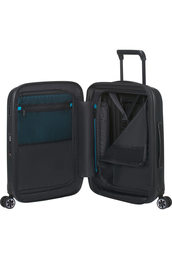 nexis spinner uitbreidbaar 4 wielen 55 cm onyx zwart