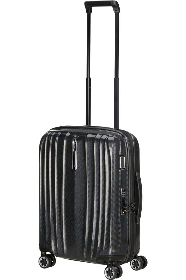 nexis spinner uitbreidbaar 4 wielen 55 cm onyx zwart
