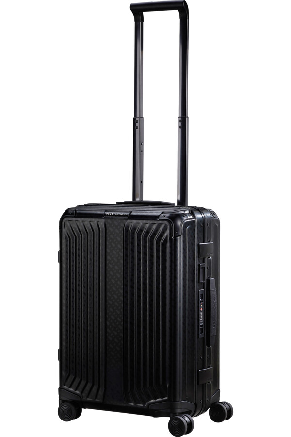 boss samsonite spinner 4 wielen 55 cm grafiet monogram