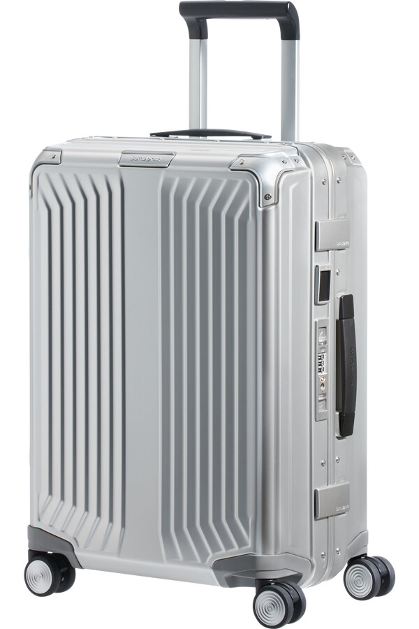 lite-box aluminium spinner 4 wielen 55 cm aluminium