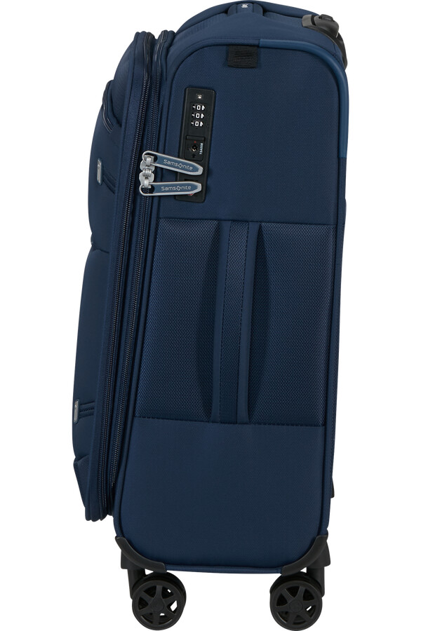 gotwist spinner uitbreidbaar 4 wielen 55 cm marineblauw