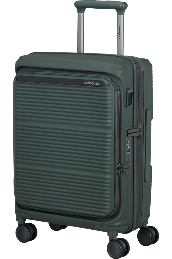 paralux spinner uitbreidbaar 4 wielen 55 cm olijfgroen