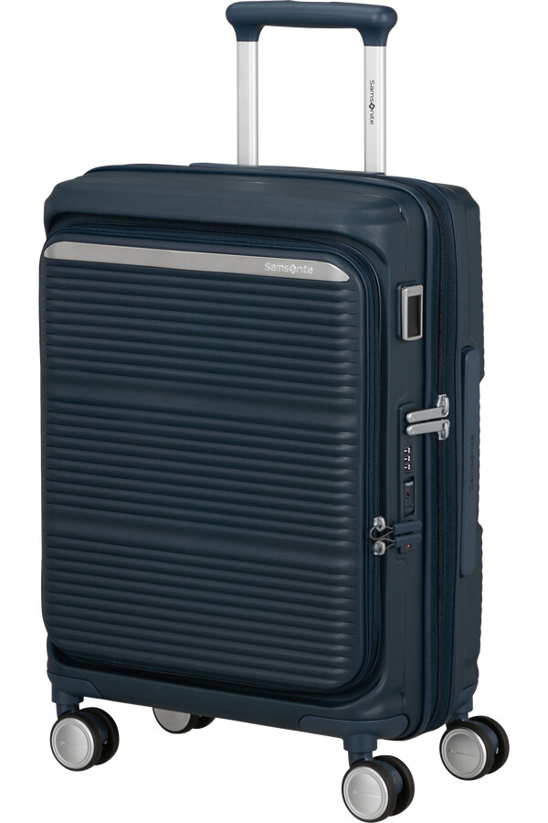 paralux spinner uitbreidbaar 4 wielen 55 cm midnight navy