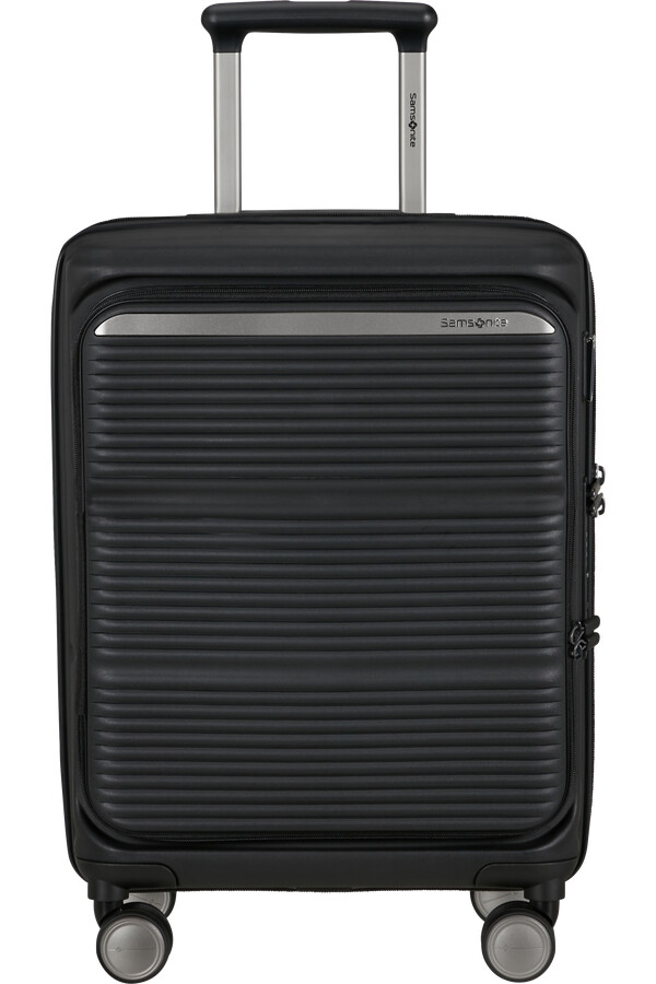 paralux spinner uitbreidbaar 4 wielen 55 cm zwart