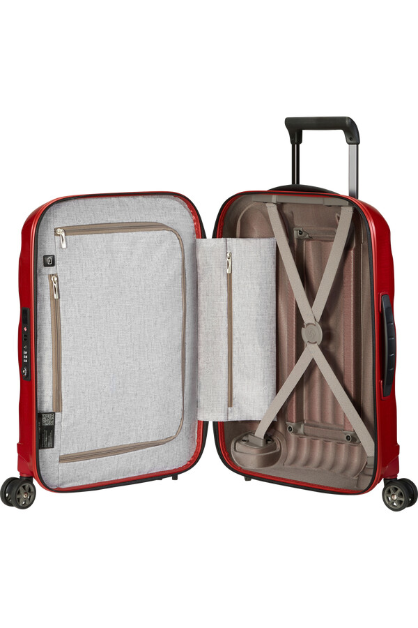 c-lite spinner 4 wielen 55 cm chilirood