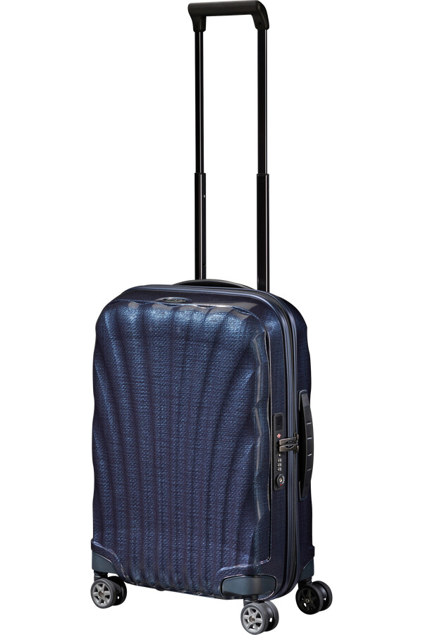 c-lite spinner uitbreidbaar 4 wielen 55 cm middernachtblauw