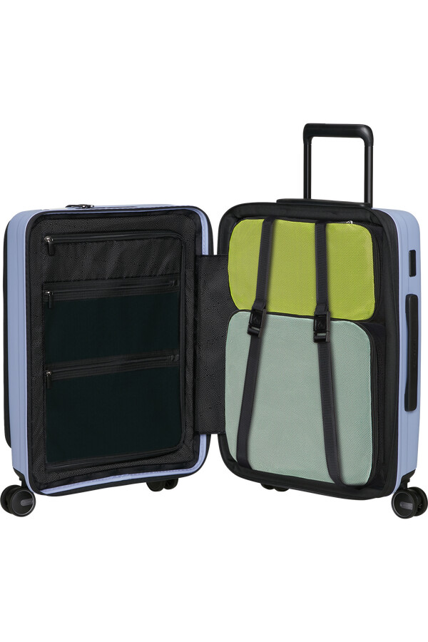opvouwbare spinner uitbreidbaar 4 wielen 55 cm lavendel
