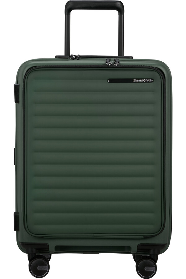 restackd spinner uitbreidbaar 4 wielen 55 cm saliegroen