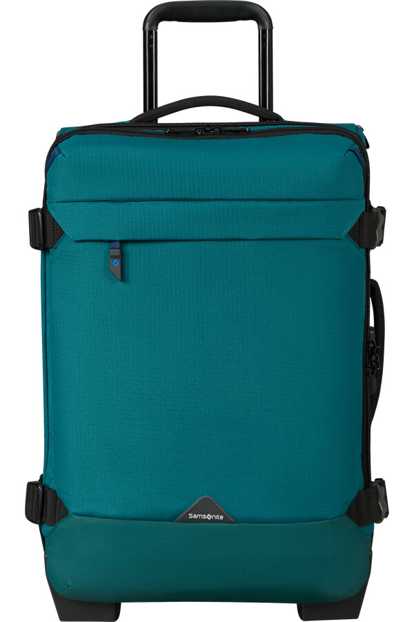 roadseeker reistas met wielen 55 cm diepblauwgroen