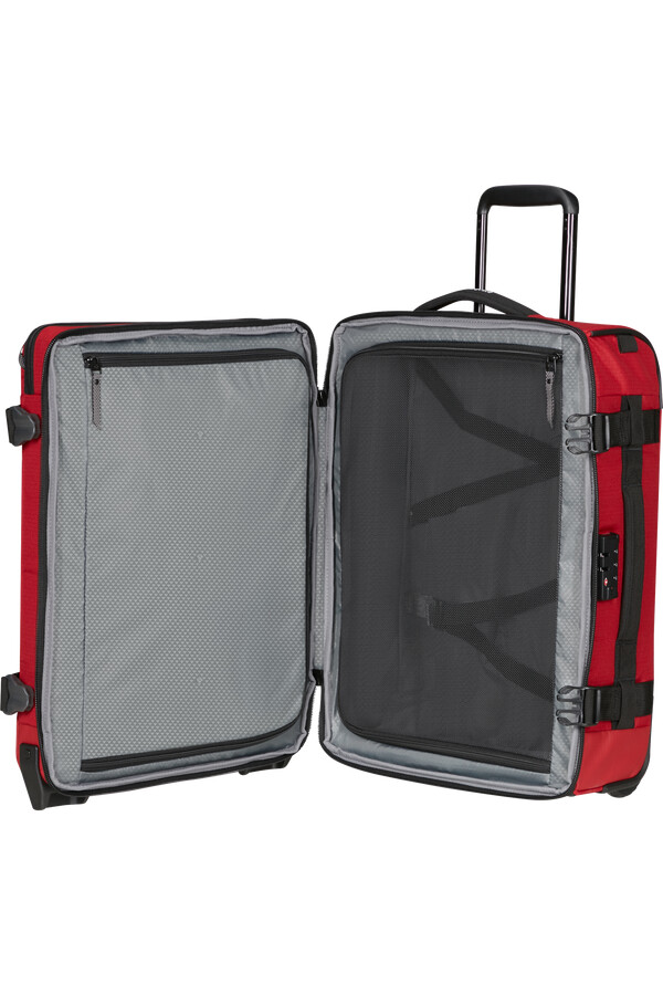 roadseeker reistas met wielen 55 cm rugzak baksteenrood