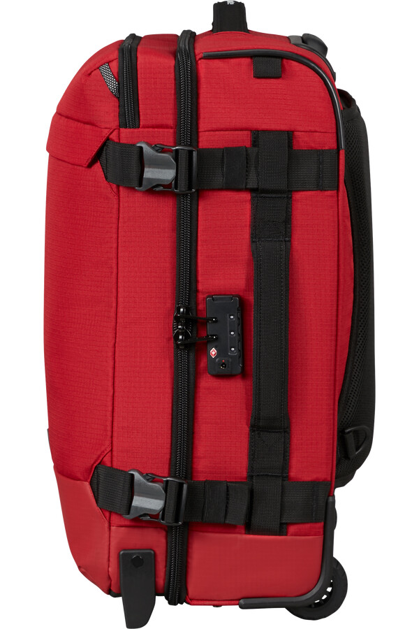 roadseeker reistas met wielen 55 cm rugzak baksteenrood