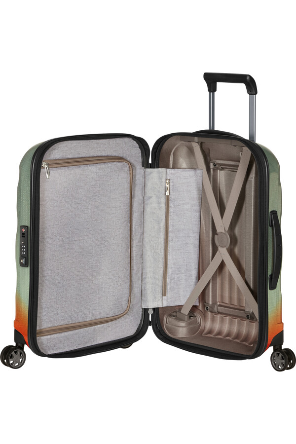 c-lite spinner uitbreidbaar 4 wielen 55 cm gradient sage