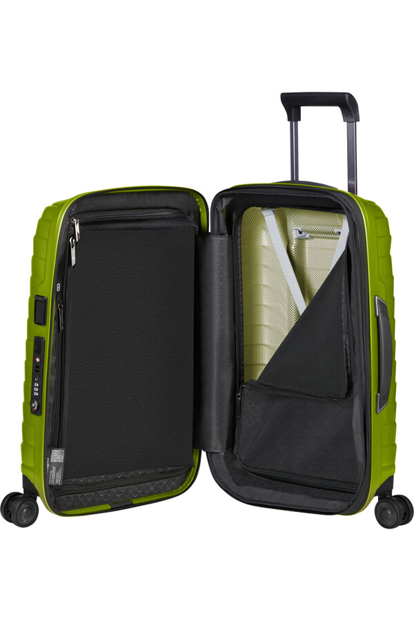 proxis spinner uitbreidbaar 4 wielen 55 cm limegroen