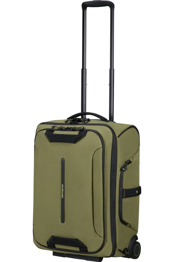ecodiver reistas met wielen rugzak 55 cm gewaxt wasabi