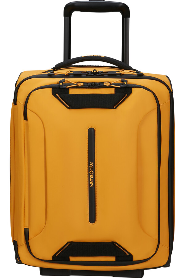 ecodiver reistas met wielen onder de zitplaats 45 cm geel