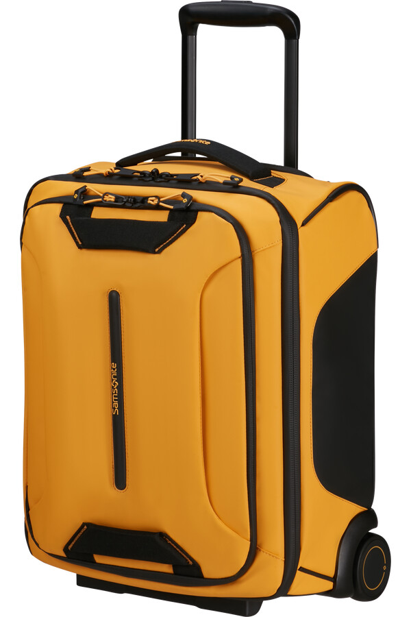 ecodiver reistas met wielen onder de zitplaats 45 cm geel
