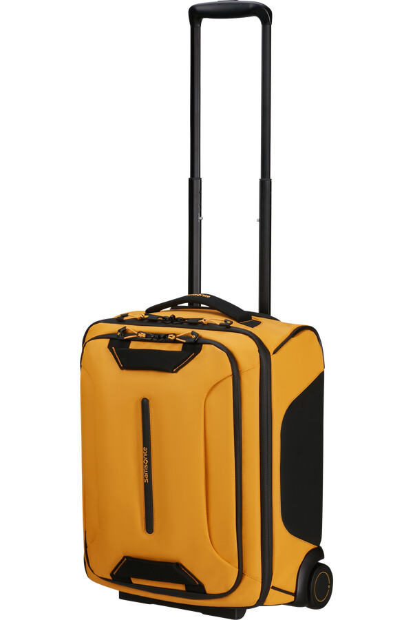 ecodiver reistas met wielen onder de zitplaats 45 cm geel