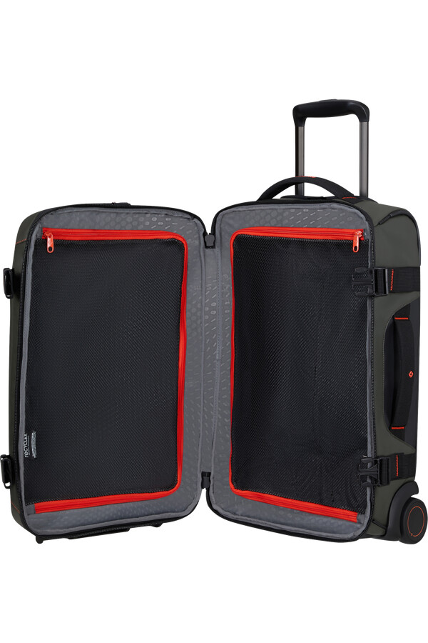 ecodiver reistas met wielen dubbel frame 55 cm climbing ivy