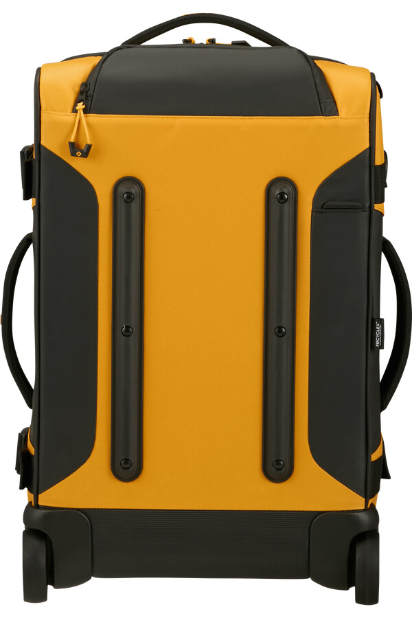 ecodiver reistas met wielen dubbel frame 55 cm geel