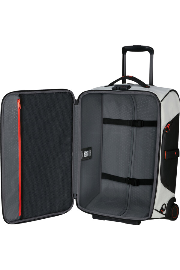 ecodiver reistas met wielen rugzak 55 cm wolkenwit