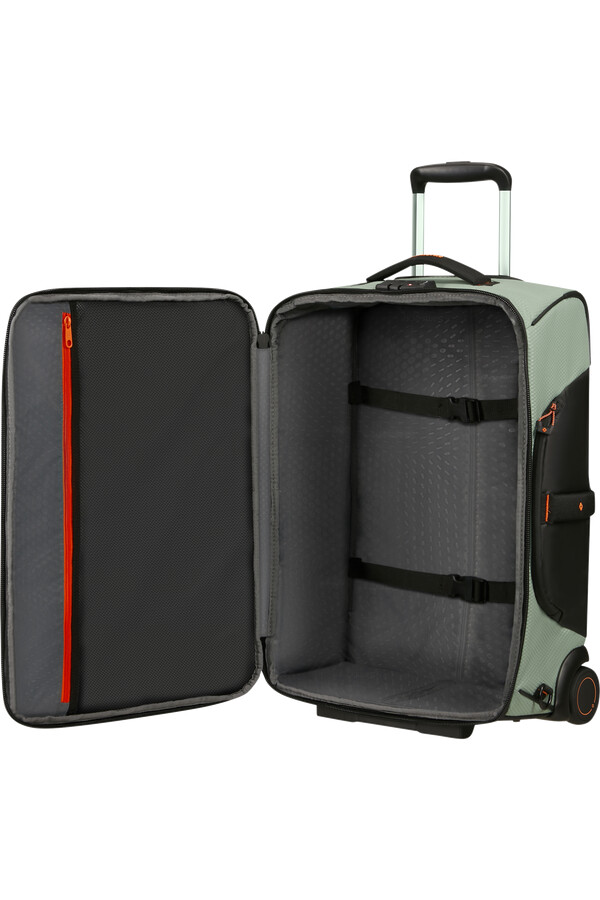 ecodiver reistas met wielen rugzak 55 cm lichtgroen
