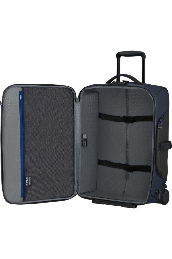 ecodiver reistas met wielen rugzak 55 cm blue nights