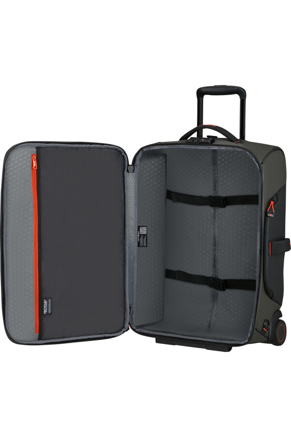 ecodiver reistas met wielen rugzak 55 cm climbing ivy