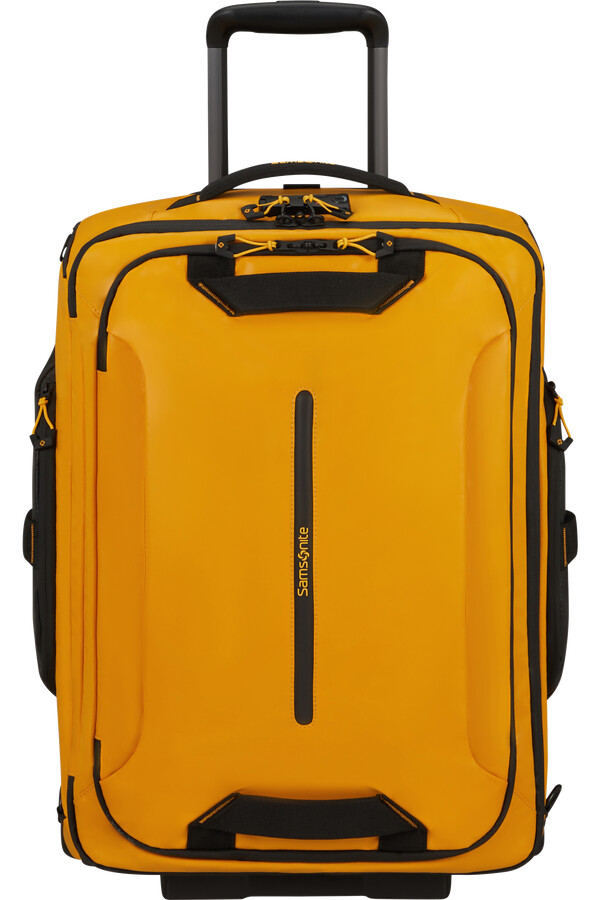 ecodiver reistas met wielen rugzak 55 cm geel