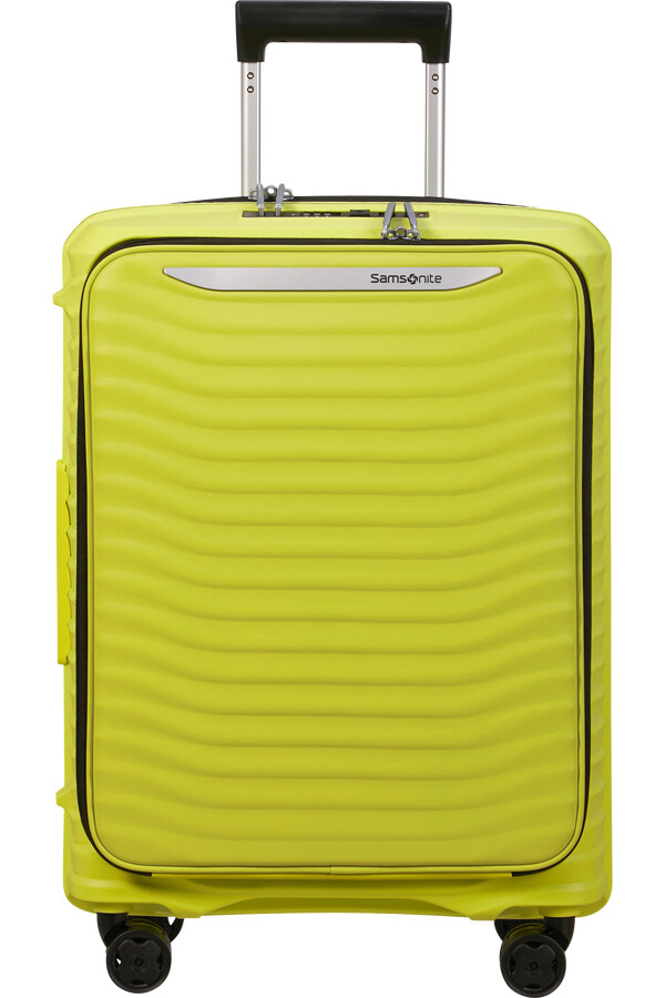 upscape spinner uitbreidbaar 4 wielen 55 cm limegroen