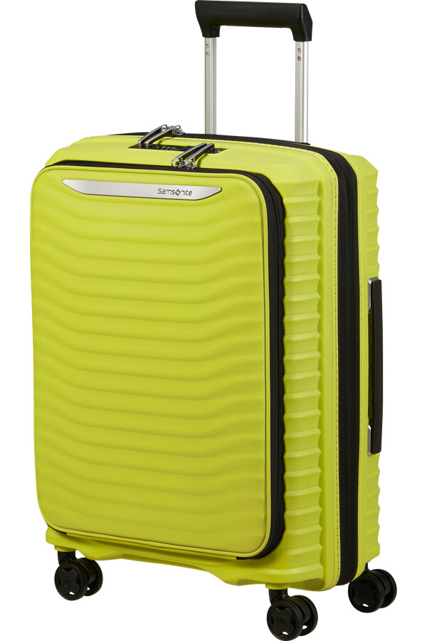 upscape spinner uitbreidbaar 4 wielen 55 cm limegroen