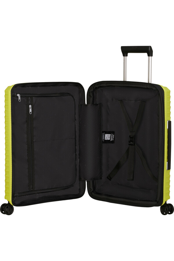 upscape spinner uitbreidbaar 4 wielen 55 cm limegroen