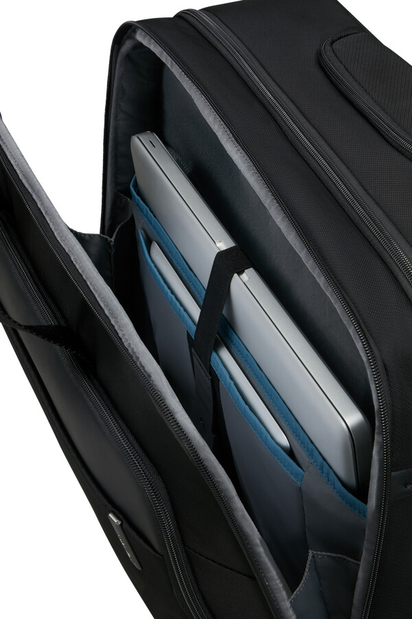 evosight laptoptas met wielen 173 zwart