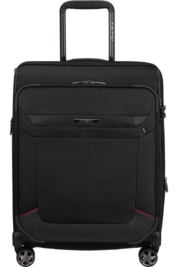 pro-dlx 6 spinner uitbreidbaar 4 wielen 55cm zwart